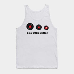 Size DOES Matter! (dark) Tank Top